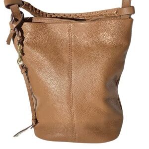 Lucky Brand Pebbled Leather Crossbody Bag